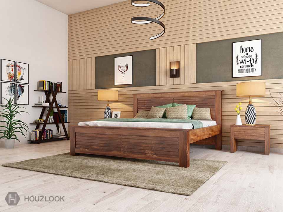 Bed without deals storage